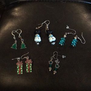 Holiday earrings